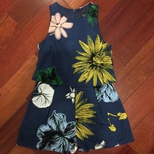 🔴SALE! Like New! Topshop Tiered Floral Romper